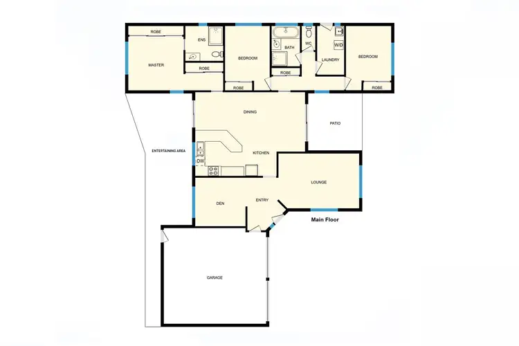 Floorplan of Homely house listing, 1/14 Starritt Place, Macarthur ACT 2904