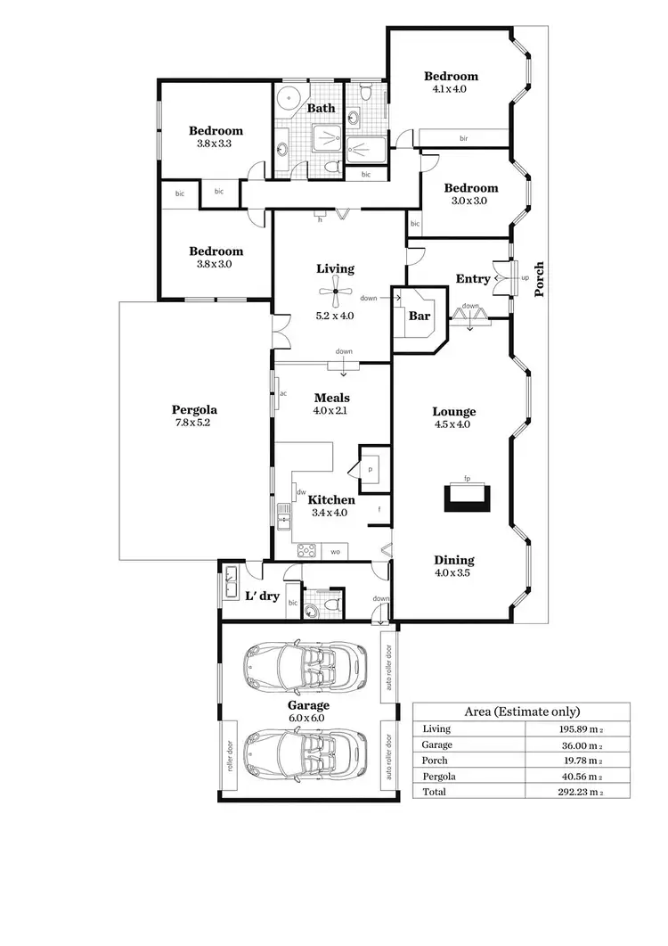 Floorplan of Homely house listing, 5 Connell Road, Auldana SA 5072