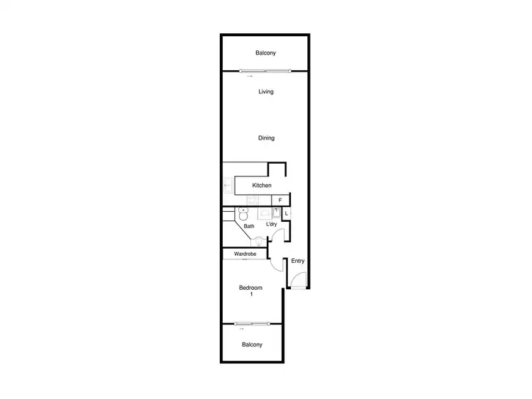 Floorplan of Homely apartment listing, 35/25 Aspinall Street, Watson ACT 2602