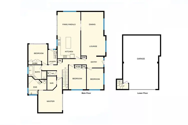 Floorplan of Homely house listing, 50A Rosenthal Street, Campbell ACT 2612