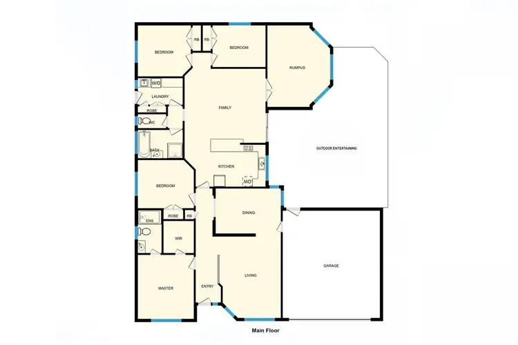 Floorplan of Homely house listing, 20 Hedger Street, Dunlop ACT 2615