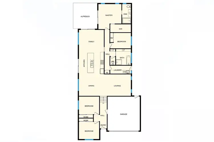 Floorplan of Homely house listing, 6 Nordeck Street, Casey ACT 2913