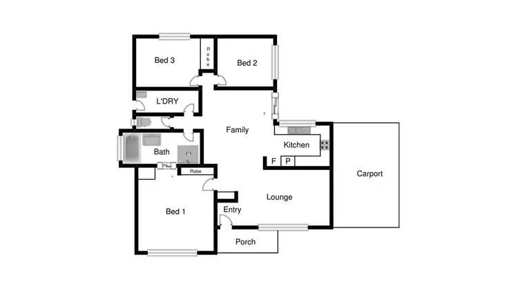 Floorplan of Homely house listing, 9 Ironbark Crescent, Banks ACT 2906