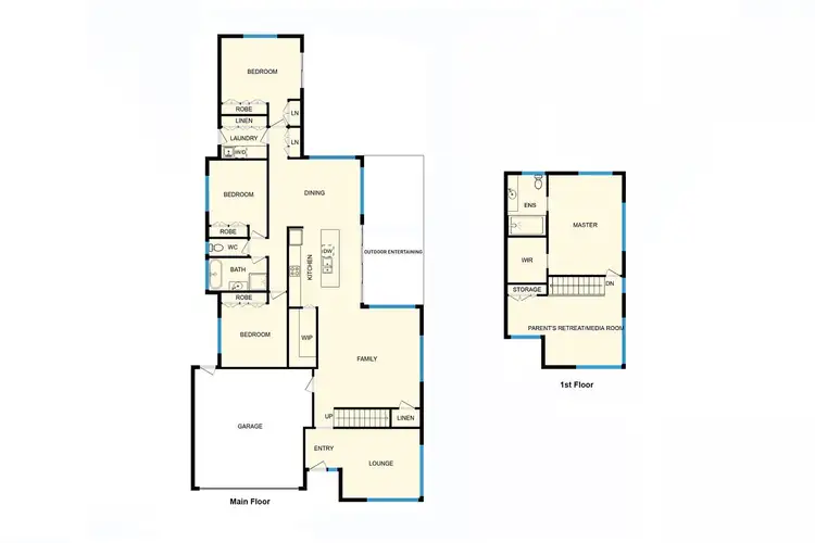 Floorplan of Homely house listing, 61 Malton View, Moncrieff ACT 2914