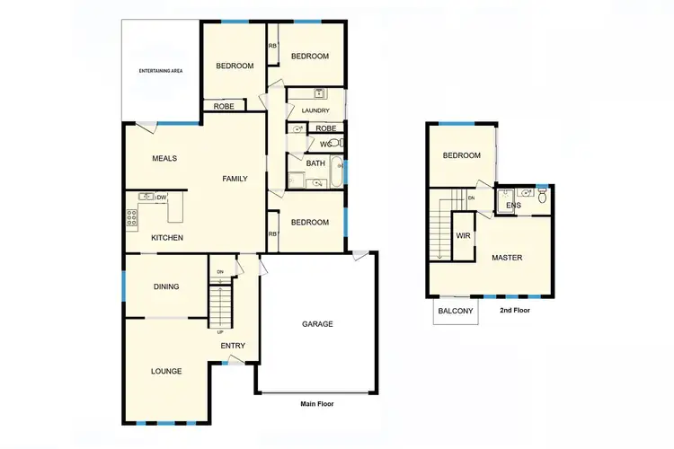 Floorplan of Homely house listing, 18 Swain Street, Gungahlin ACT 2912