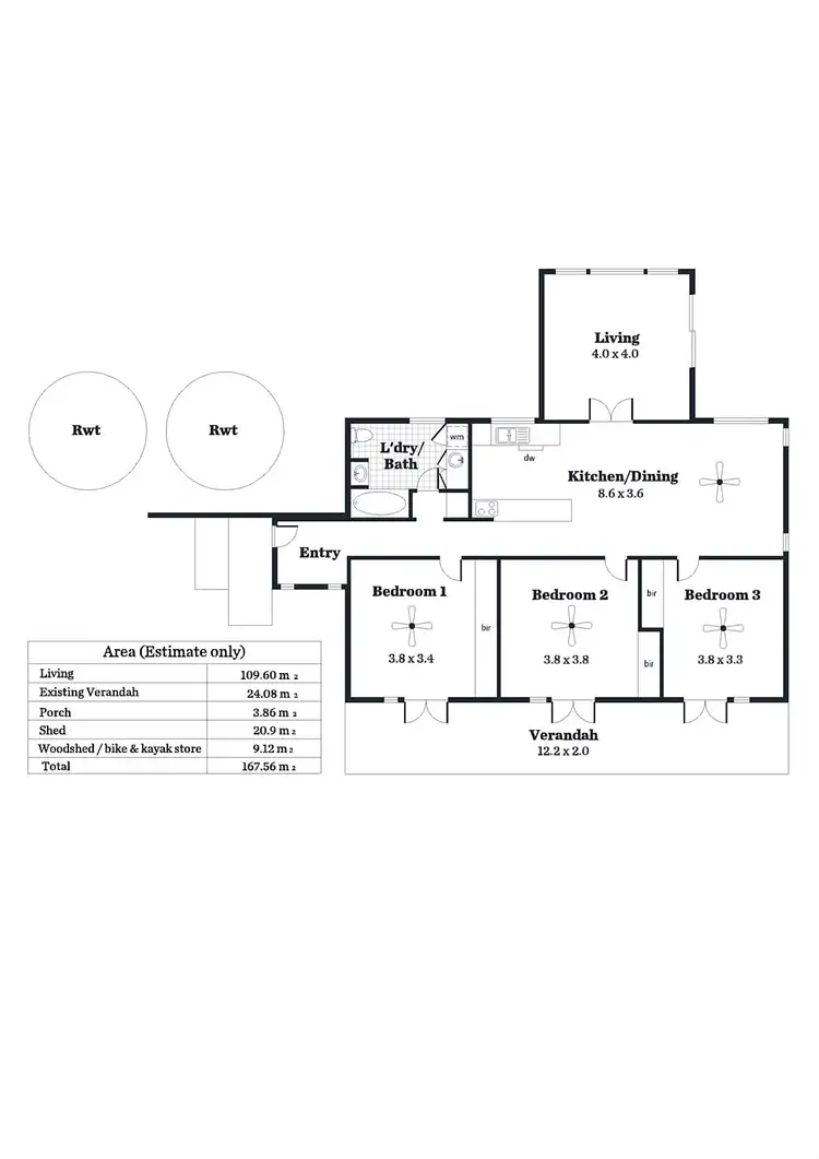Floorplan of Homely house listing, 241 Strathalbyn Road, Bridgewater SA 5155
