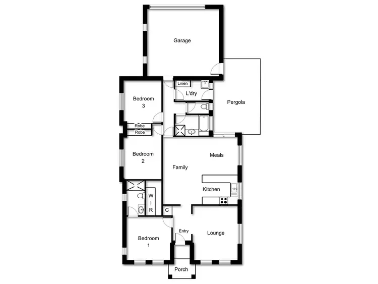 Floorplan of Homely house listing, Address available on request