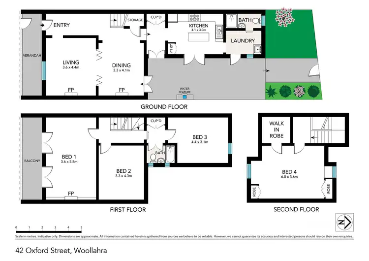 Floorplan of Homely terrace listing, 42 Oxford Street, Woollahra NSW 2025