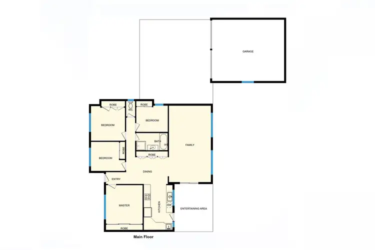 Floorplan of Homely house listing, 4 Altson Circuit, Conder ACT 2906