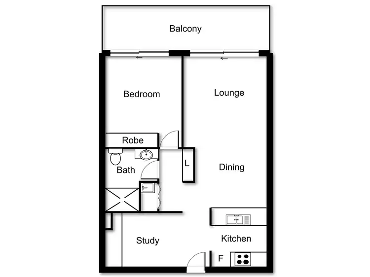 Floorplan of Homely apartment listing, Address available on request