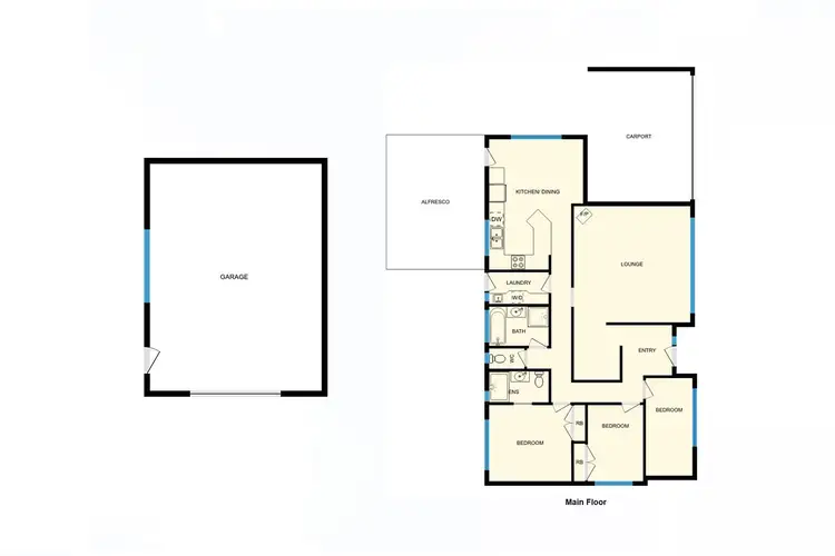 Floorplan of Homely house listing, 35 Moruya Circuit, Kaleen ACT 2617