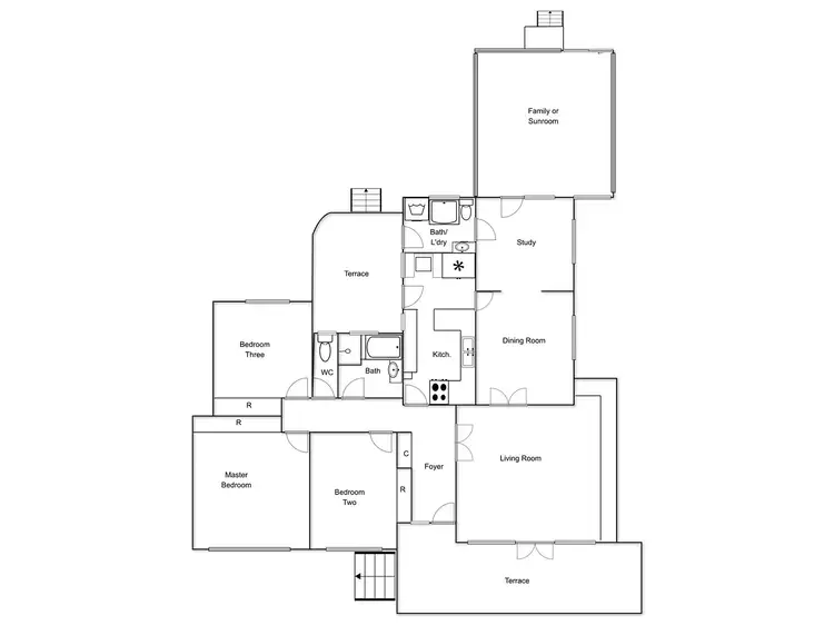 Floorplan of Homely house listing, 22 Chermside Street, Deakin ACT 2600