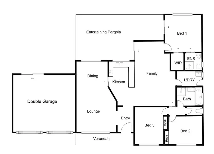 Floorplan of Homely house listing, 27 Harry Hopman Circuit, Gordon ACT 2906