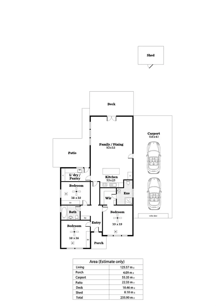Floorplan of Homely house listing, 20 Dumbarton Avenue, Edwardstown SA 5039