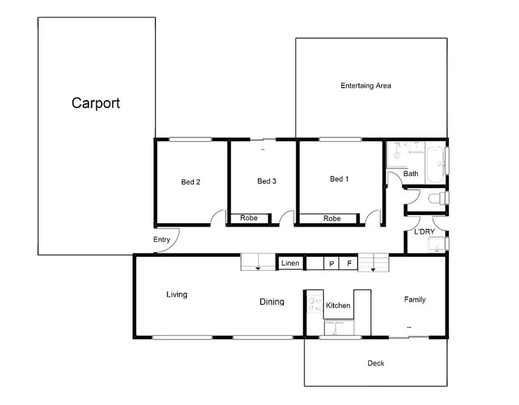 Floorplan of Homely house listing, 19 Turriff Street, Chisholm ACT 2905