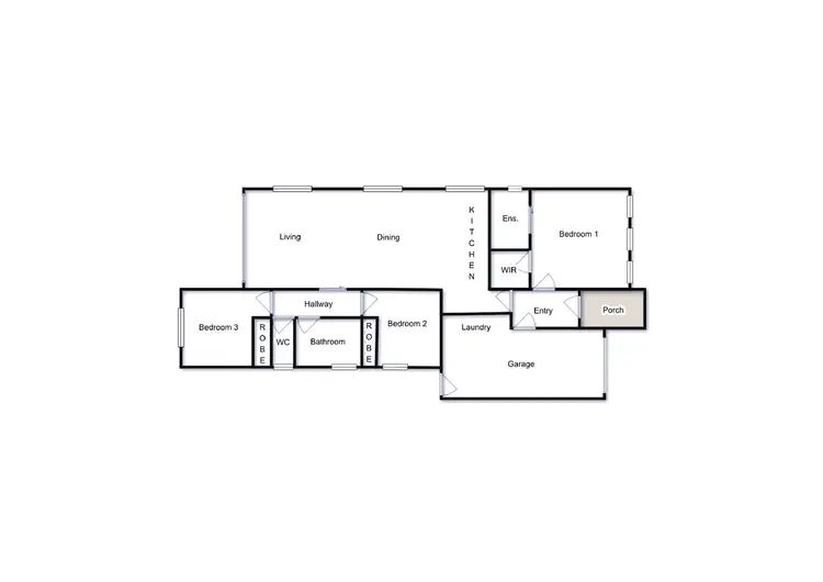 Floorplan of Homely house listing, 62 Bill Ferguson Circuit, Bonner ACT 2914