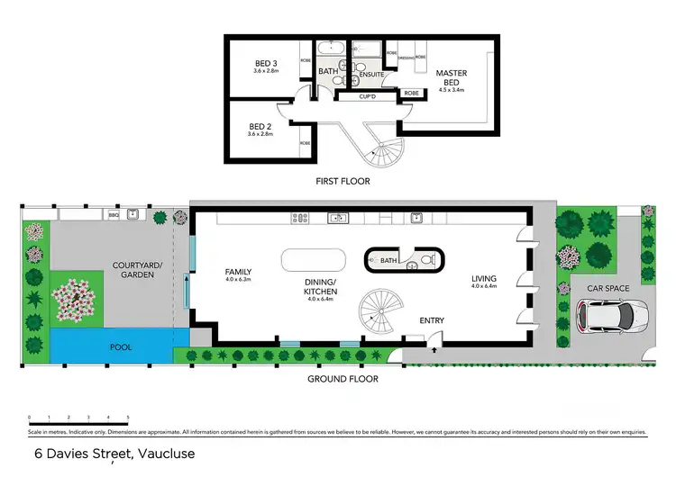 Floorplan of Homely house listing, 6 Davies Avenue, Vaucluse NSW 2030