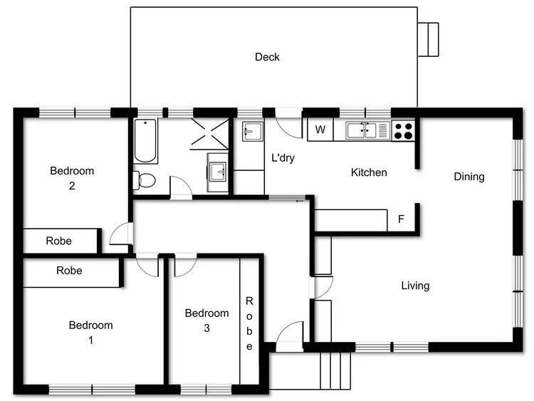 Floorplan of Homely house listing, 40 Newton  Street, Hackett ACT 2602