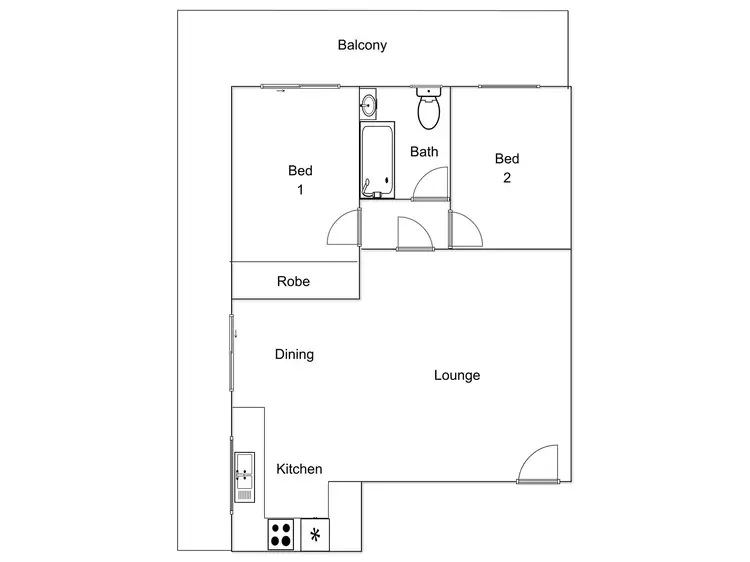 Floorplan of Homely unit listing, 16/11 McKeahnie Street, Crestwood NSW 2620