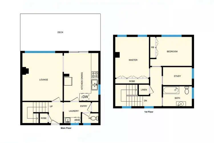 Floorplan of Homely house listing, 65 Carroll Street, Hughes ACT 2605