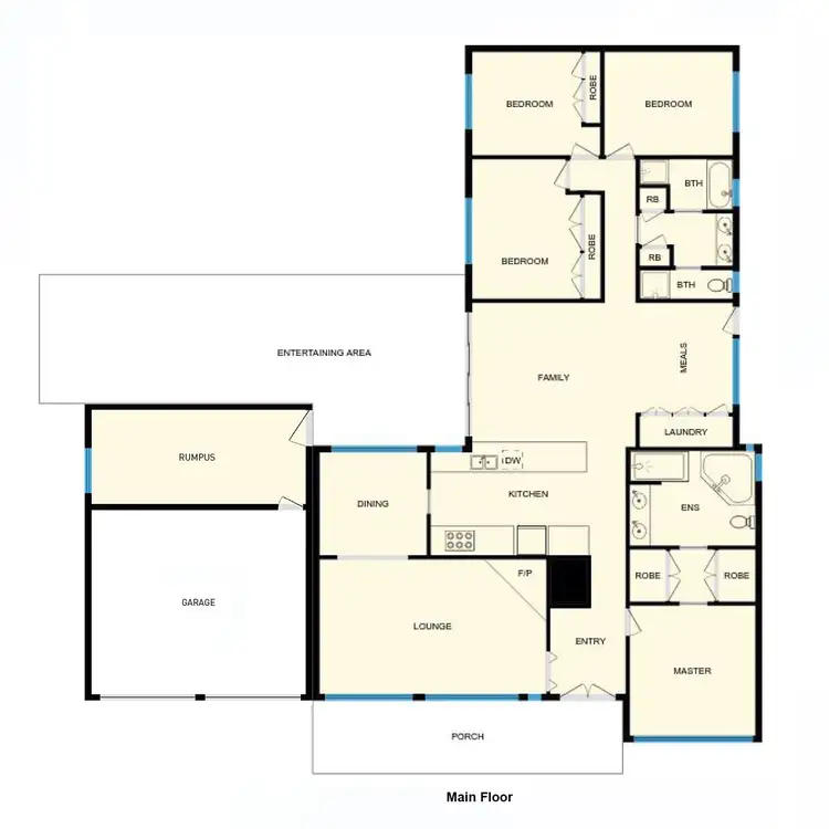 Floorplan of Homely house listing, 392 Bugden Avenue, Fadden ACT 2904