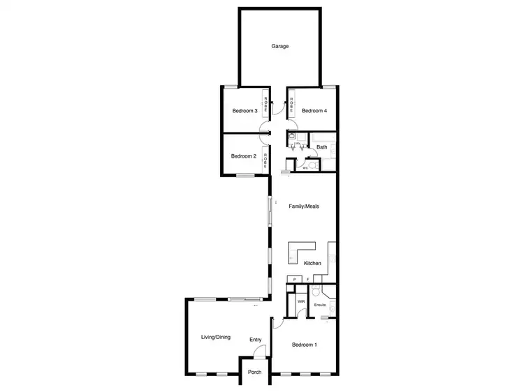 Floorplan of Homely townhouse listing, 287 Anthony Rolfe Avenue, Gungahlin ACT 2912
