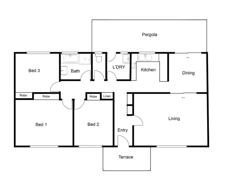 Floorplan of Homely house listing, 139A Boddington Crescent, Kambah ACT 2902