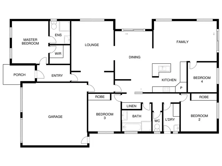 Floorplan of Homely house listing, 6 Elliman Street, Gungahlin ACT 2912