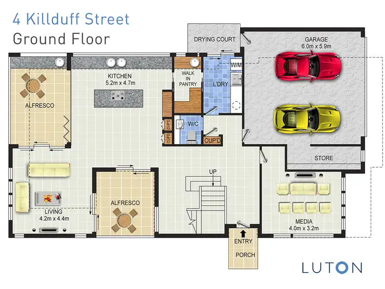 Floorplan of Homely land listing, 4 Kilduff Street, Watson ACT 2602