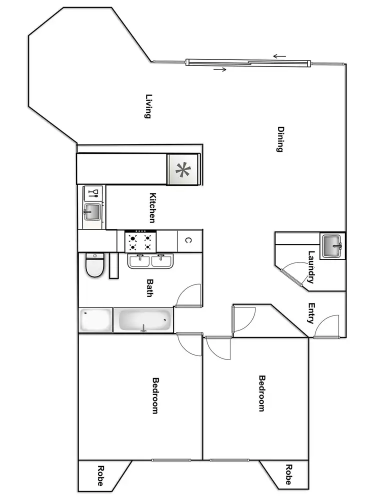 Floorplan of Homely apartment listing, 37/26 Macquarie Street, Barton ACT 2600