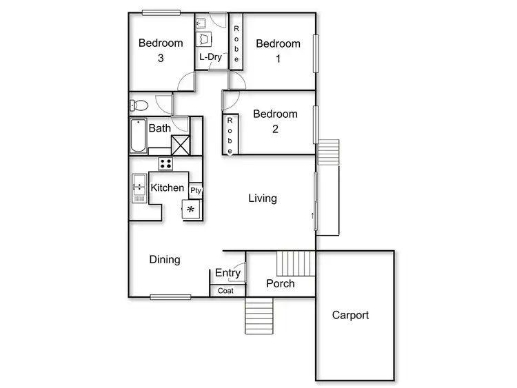 Floorplan of Homely house listing, 106 Jim Pike Avenue, Gordon ACT 2906