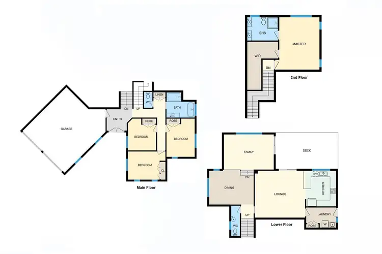 Floorplan of Homely house listing, 10 Tatchell Street, Calwell ACT 2905
