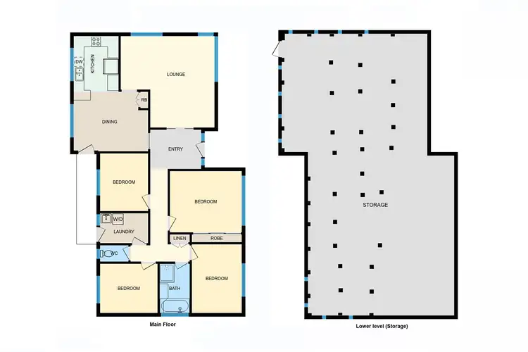 Floorplan of Homely house listing, 37 Archdall Street, Macgregor ACT 2615