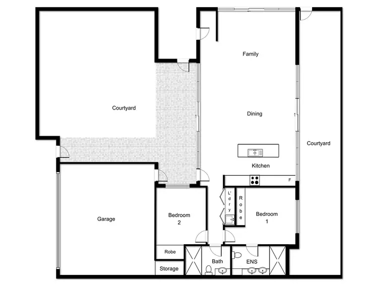 Floorplan of Homely townhouse listing, 27/215 Aspinall Street, Watson ACT 2602