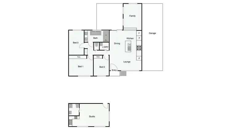Floorplan of Homely house listing, 7 Gunning Place, Kambah ACT 2902