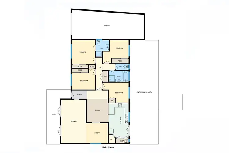 Floorplan of Homely house listing, 8 Kirkham Place, Kambah ACT 2902
