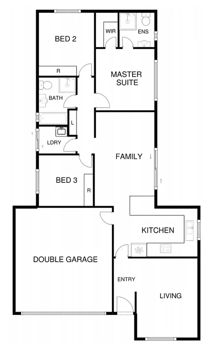 Floorplan of Homely house listing, 66 Greg Urwin Circuit, Casey ACT 2913