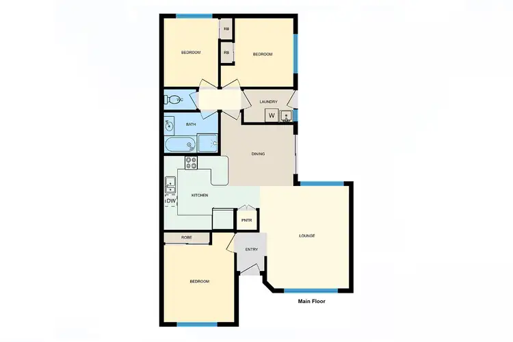 Floorplan of Homely house listing, 73 Bargang Crescent, Ngunnawal ACT 2913