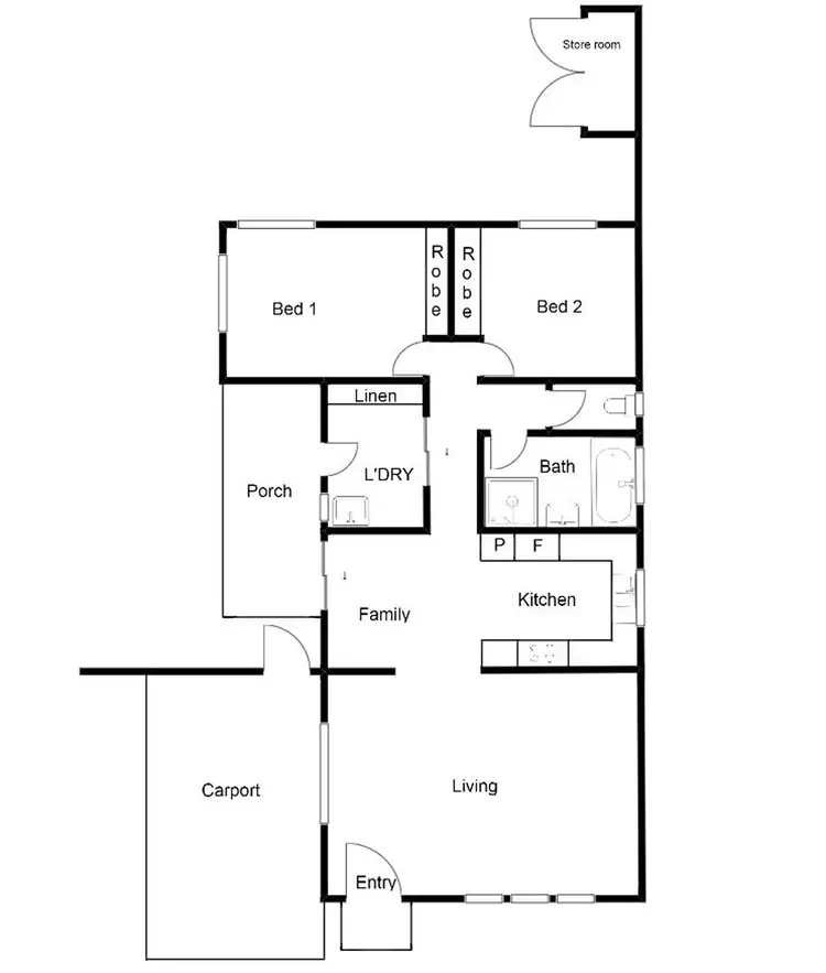 Floorplan of Homely house listing, 13 Lort Place, Chisholm ACT 2905