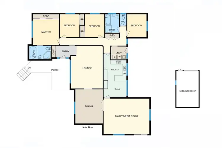 Floorplan of Homely house listing, 68 Pridham Street, Farrer ACT 2607