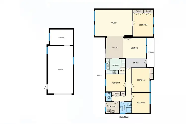 Floorplan of Homely house listing, 3 Trumper Street, Holt ACT 2615