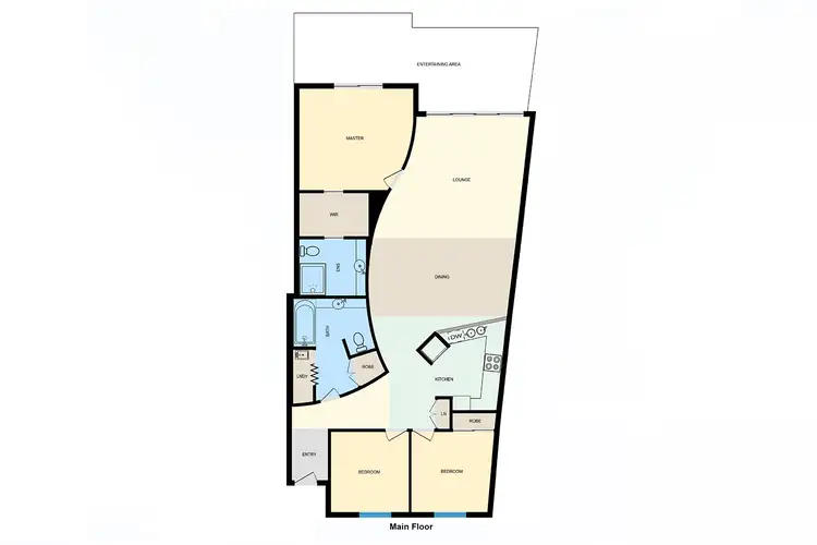 Floorplan of Homely apartment listing, 13/7 Eldridge Crescent, Garran ACT 2605