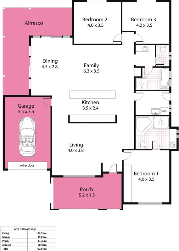 Floorplan of Homely house listing, 6 Eagle Street, Port Hughes SA 5558