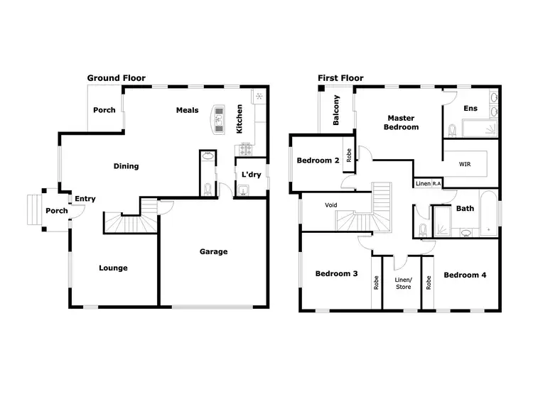 Floorplan of Homely house listing, 34 Winarlia Lane, Gungahlin ACT 2912