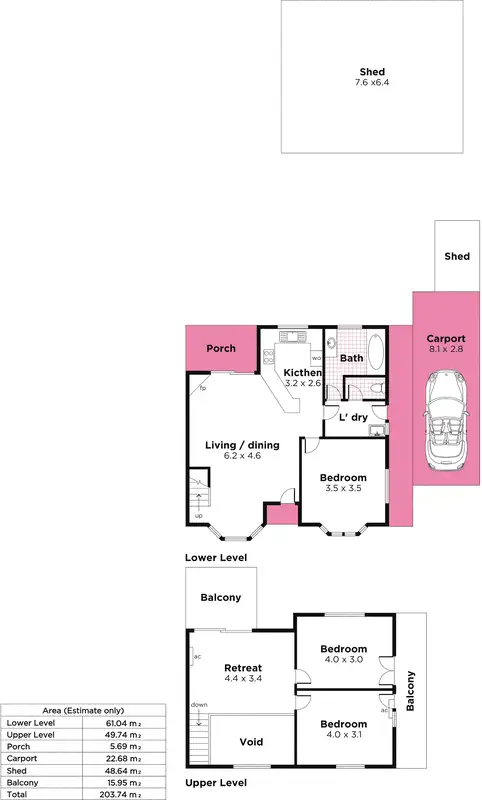 Floorplan of Homely house listing, 13 Longview Road, Windsor Gardens SA 5087