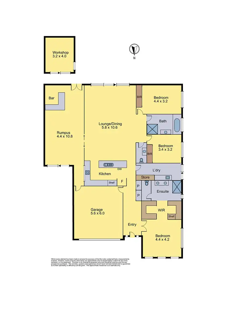 Floorplan of Homely house listing, 17 Midland Road, Doreen VIC 3754