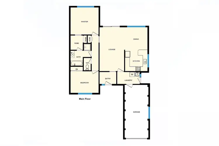 Floorplan of Homely house listing, 2/15 Forsythe Street, Banks ACT 2906