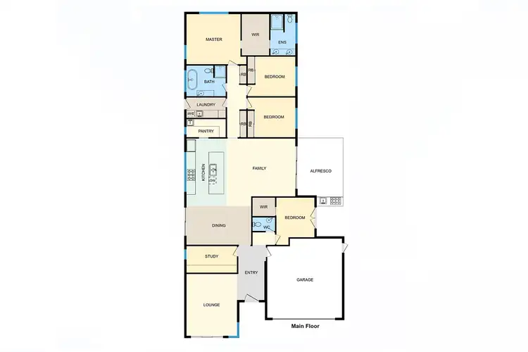 Floorplan of Homely house listing, 17 Kilgariff Street, Coombs ACT 2611