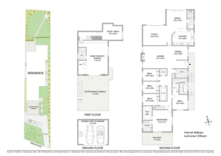 Floorplan of Homely house listing, 39 Moola Parade, Chatswood NSW 2067