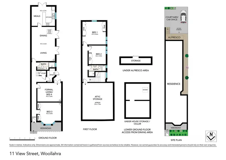 Floorplan of Homely house listing, 11 View Street, Woollahra NSW 2025